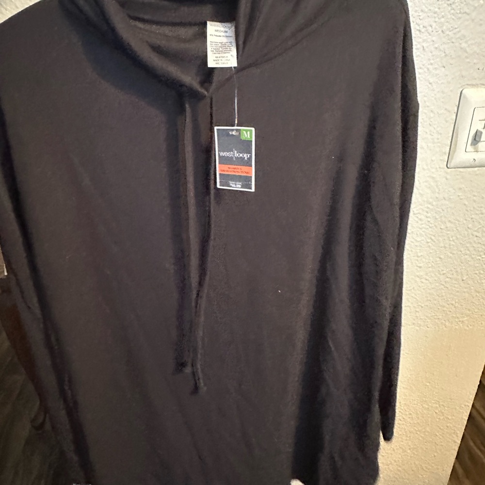 West Loop Black Hoodie